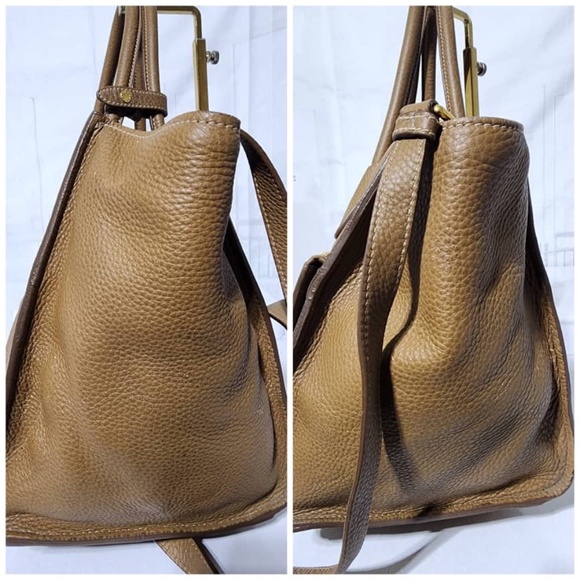Authentic Prada Vitello Daino Tote Bag Brown - Picture 12 of 15